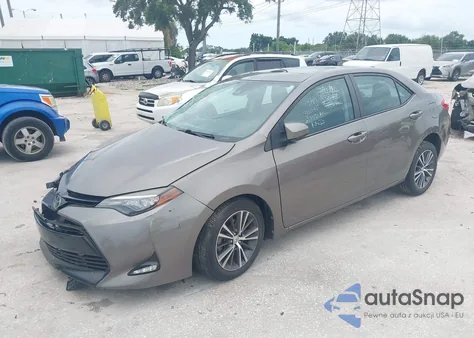 2017 Toyota Corolla Le from USA, damaged, VIN 2T1BURHE2HC831437